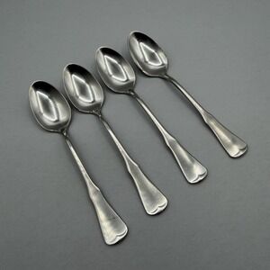 Oneida PATRICK HENRY 4pcs Demitasse Spoons Coffee Stainless Community Small 4.5"